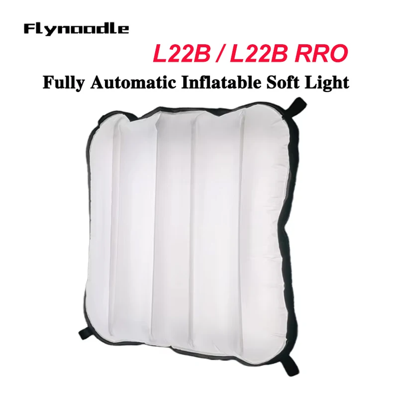 FlyNoodle L22B/L22B RRO Bi-Color Fully Automatic Inflatable Soft Light 2700K-6000K with APP Control Studio Video Camera Light