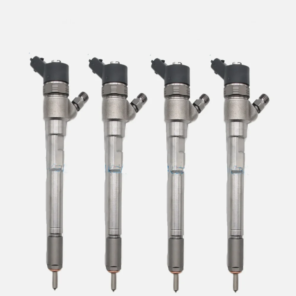 Pop 4PCS Fuel Injectors For HYUNDAI 3380027800 0445110254 33800-27800 0445110253 Car Engine Replacement Parts