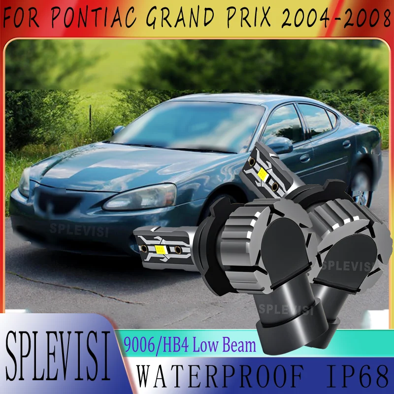 

Простая установка энергоэффективных Plug and Play 9006, светодиодные лампы ближнего света для Pontiac Grand Prix 2004 2005 2006 2007 2008