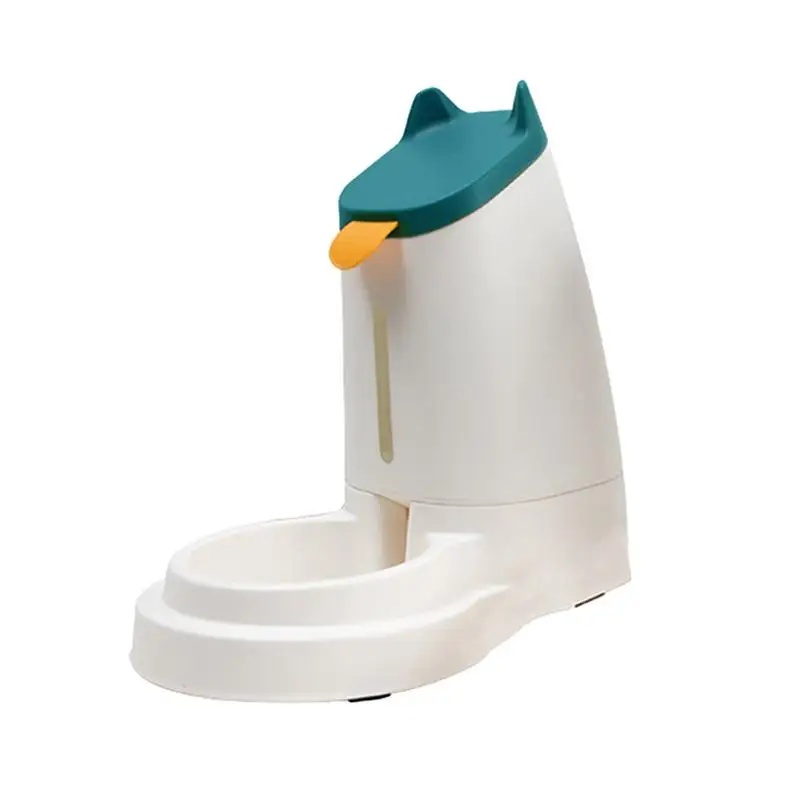 

Automatic Cat Feeder Gravity-Controlled Feeder And Dispenser Reusable Cat Drinking Fountain For Medium Small Dogs Cats