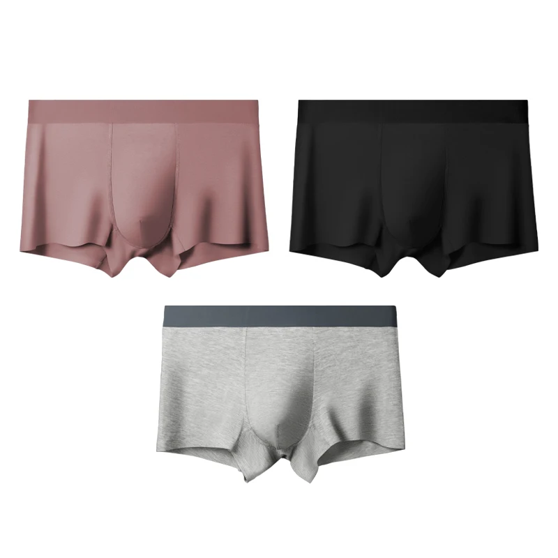 1 Stück 50 Modal-Unterwäsche Herren-Sport-Boxershorts Bequeme atmungsaktive Unterhose Einfache Boxershorts Jungen kurze Shorts Kopf
