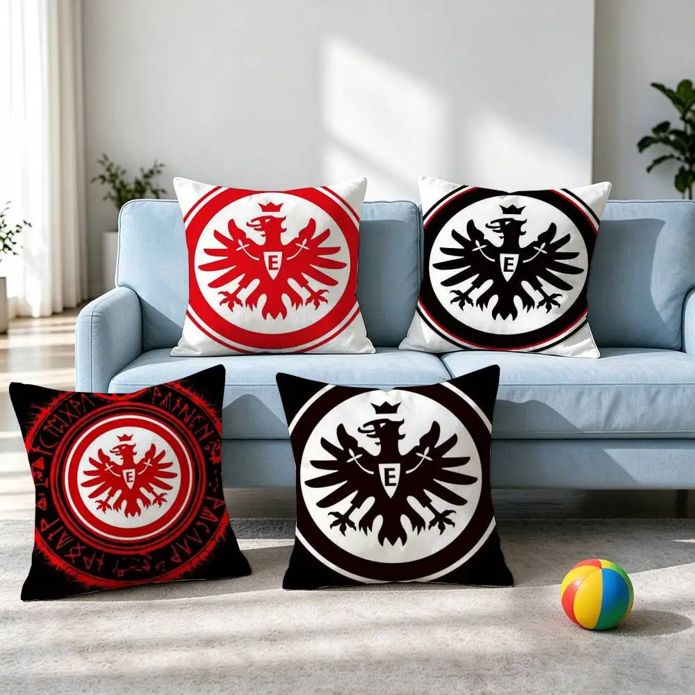 Eintracht F-Frankfurt F-Famous  Pillow Case Square Double-Sided Sofa Cushion Cover Bedroom Bedside Pillow Gift