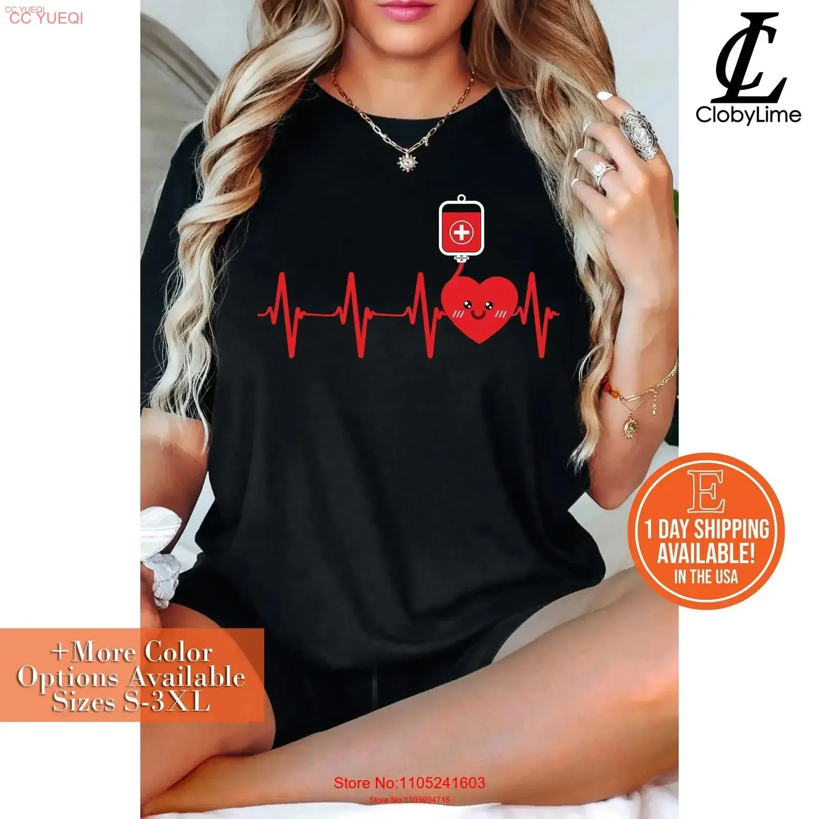 Donate Blood Heartbeat T Shirt SweaT Donation Awareness Donor Day Transfusion vintage Washed Stylish designer clothes graphic