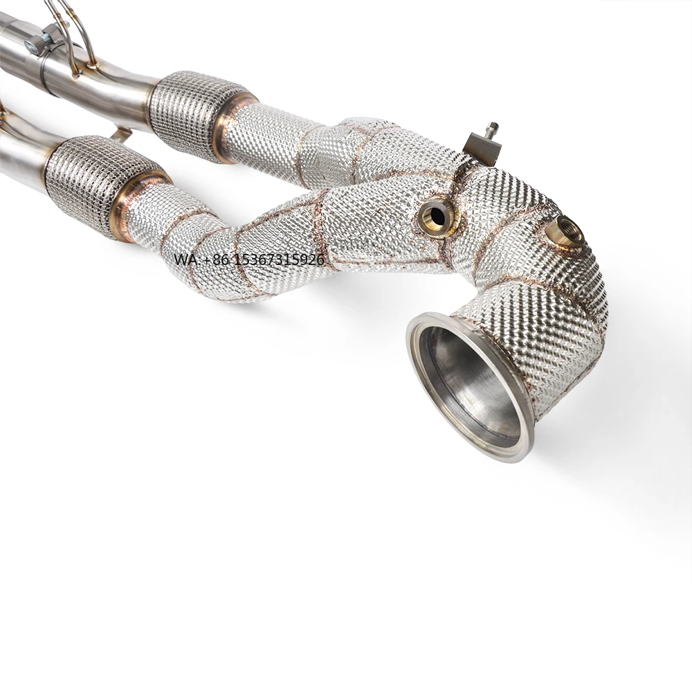 

Desempenho do tubo médio de escape sintonizado para TTRS 2.5T 2020-2024 downspout