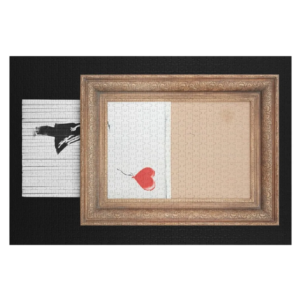 Banksy Shredded Artwork Girl with Balloon Jigsaw Puzzle Personalize Christmas Toys Personalised Jigsaw Puzzle