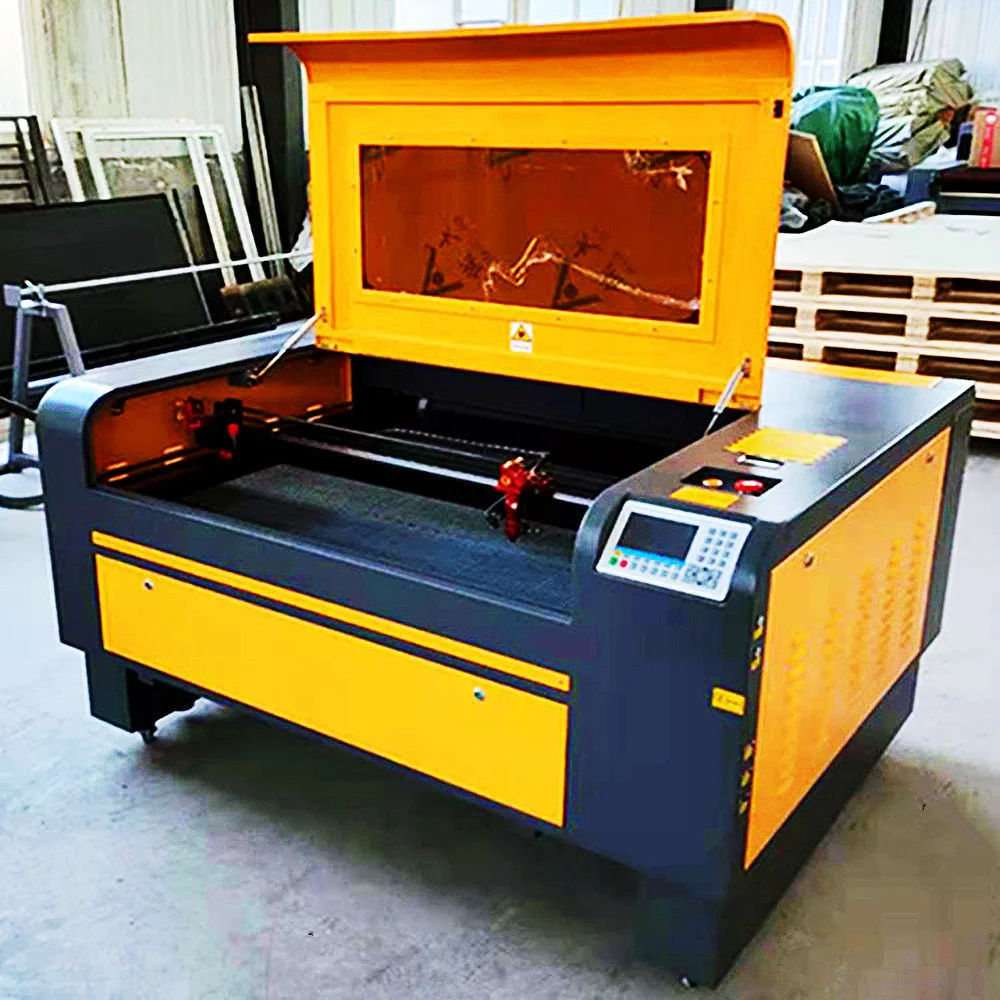 RECI-cortadora láser Ruida CNC6090, 100W, 80W, 60W, 6445, Control 6090, 600x900mm, CO2, USB, láser DSP, Ruida