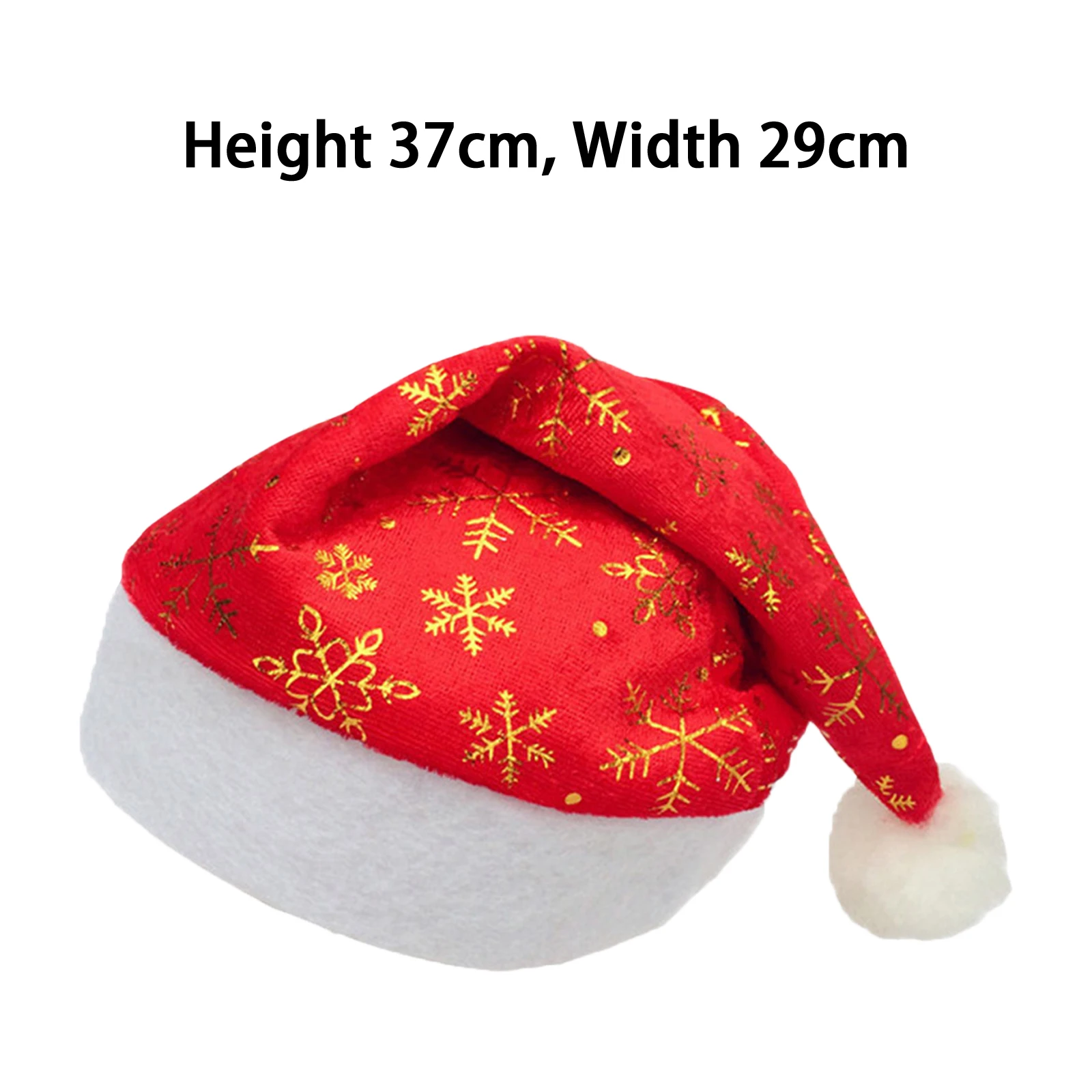 大人用子供用クリスマスサンタ帽子、ベルやホットスタンプで飾られたクリスマスヘッドウェア、クリスマスコスチュームアクセサリー