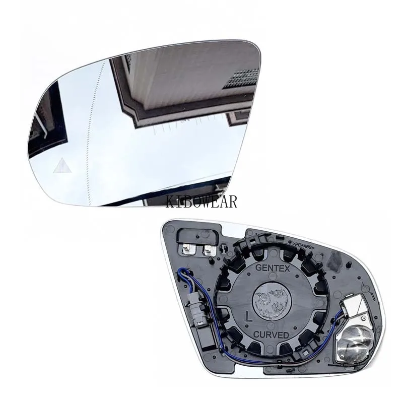 1pc Blind Spot Side Mirror Glass BSM For Mercedes Benz W205 W222 W217 W213 W238 W253 2015 2019 LHD C E S GLC Class BSD rearview