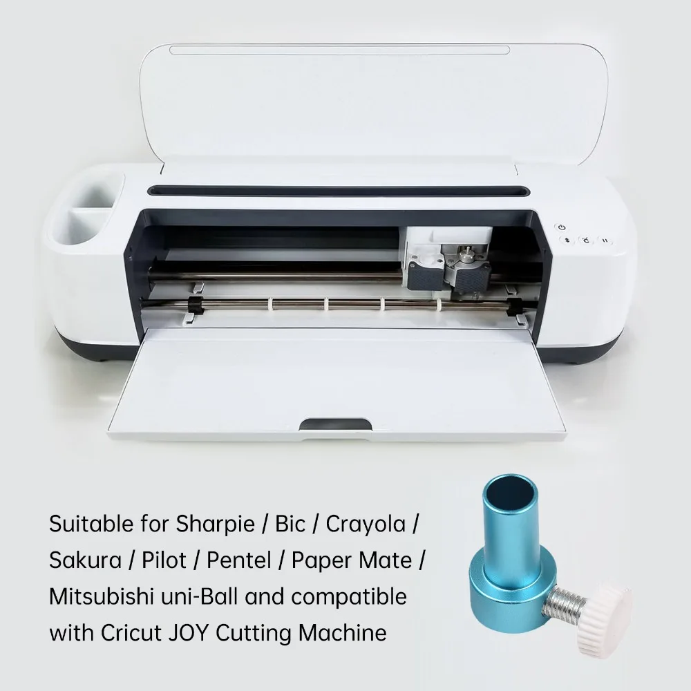 Aluminum Alloy Pen Adapter Lightweight Secure Hold Cutting Machine Pen Adapter Universal Fit Pen Holder Joy Cutting Machines
