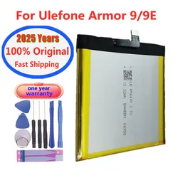 High Quality Armor9 Original Battery For Ulefone Armor 9 Armor9 Armor 9E Armor9E Mobile Phone Smartphon Batteries Fast Shipping