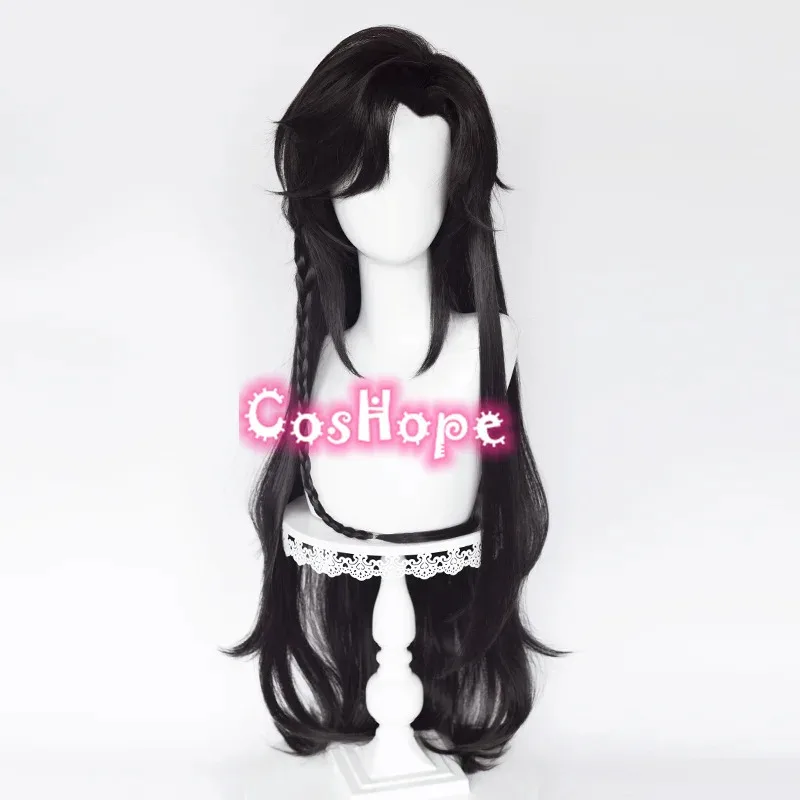 dd12San Lang Hua Cheng Xie Lian Black Wig Cosplay Synthetic Wigs