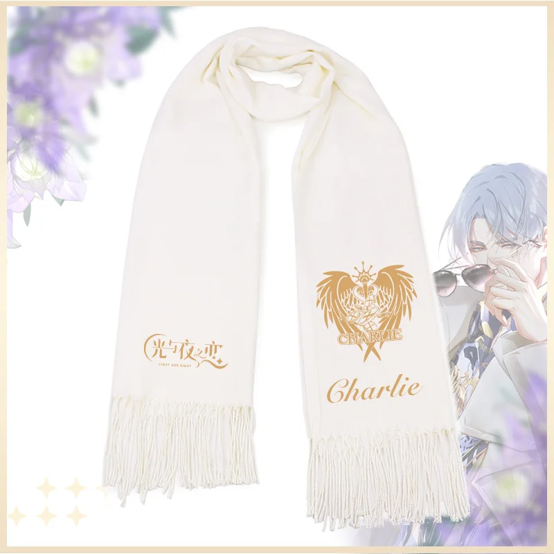 Anime Light and Night Osborn Evan Sariel Charlie Jesse Cosplay Birthday Present Autumn  Winter Warm Scarf Exquisite Delicacy