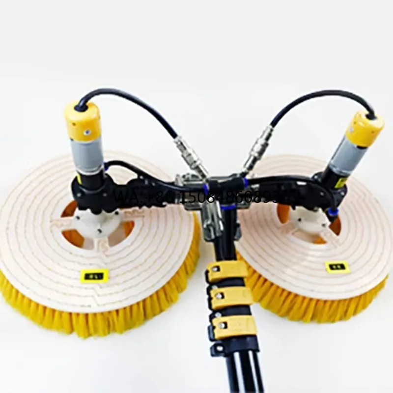 5.5m Dual Head Solar PV Cleaner, Lithium Battery Powered, Efficient Washing Equipment for Daily Photovoltaic Panel Care