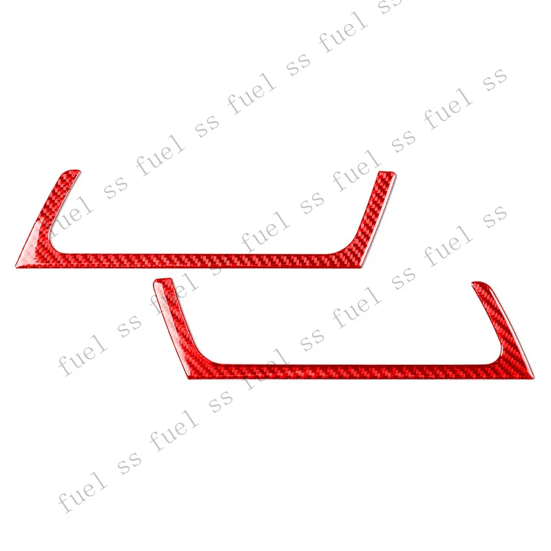 S+ Door Storage Air Vent Outlet Cover Trim for Honda S2000 2004-2009 Red 2pcs Car 3