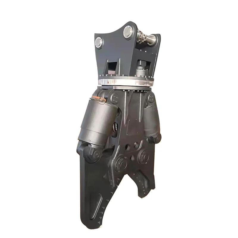 Hoge kwaliteit cilinder hydraulische guillotineschaar Metalen schrootschaar Draagbare stalen verpletterende bevestiging voor graafmachine