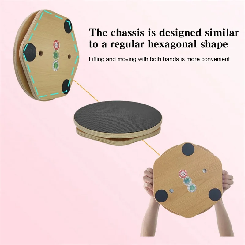 لوح تويست للخصر من Ab Twister، لوح تمرين غير قابل للانزلاق، آلة خصر ملتوية شديدة التحمل للمنزل والمكتب والصالة الرياضية #6