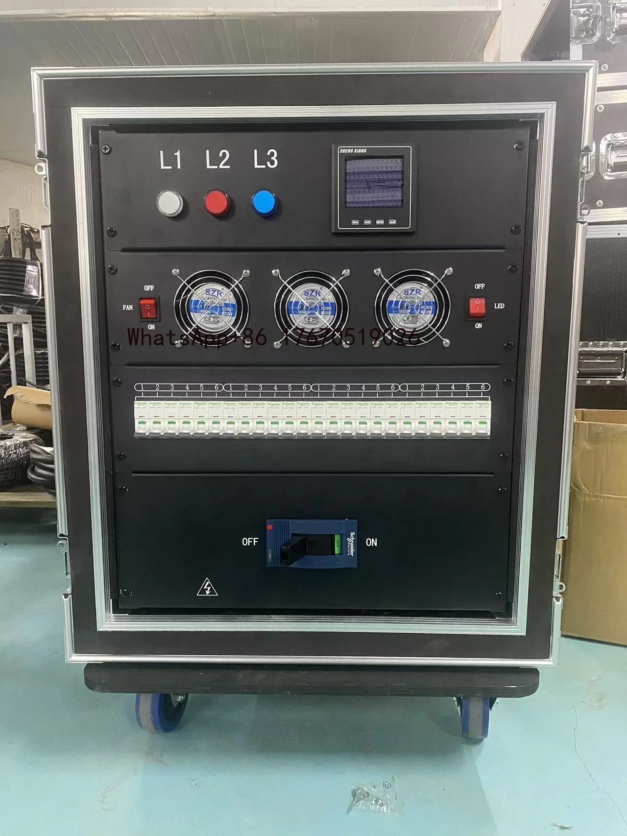 SX Socapex Outlets 24 Power Distro Box 3 Phase Electrical Power Distro for Live Sound