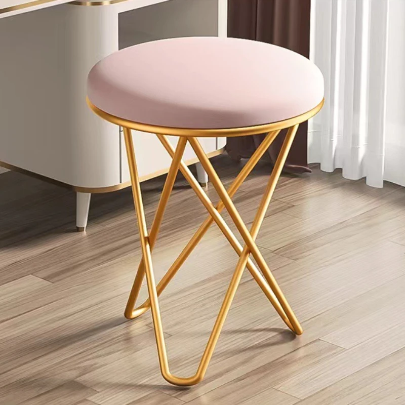 Portable Stool Stackable Chairs Modern Bar Stools Tabouret Design Camping Chair Metal Dining Simple Table Meuble Salon Foot Low