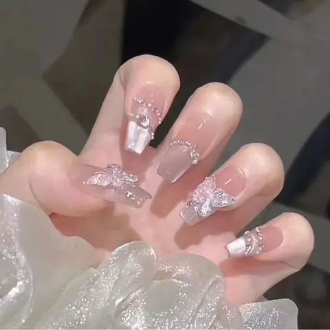 8 best sales lösnaglar lila - №8