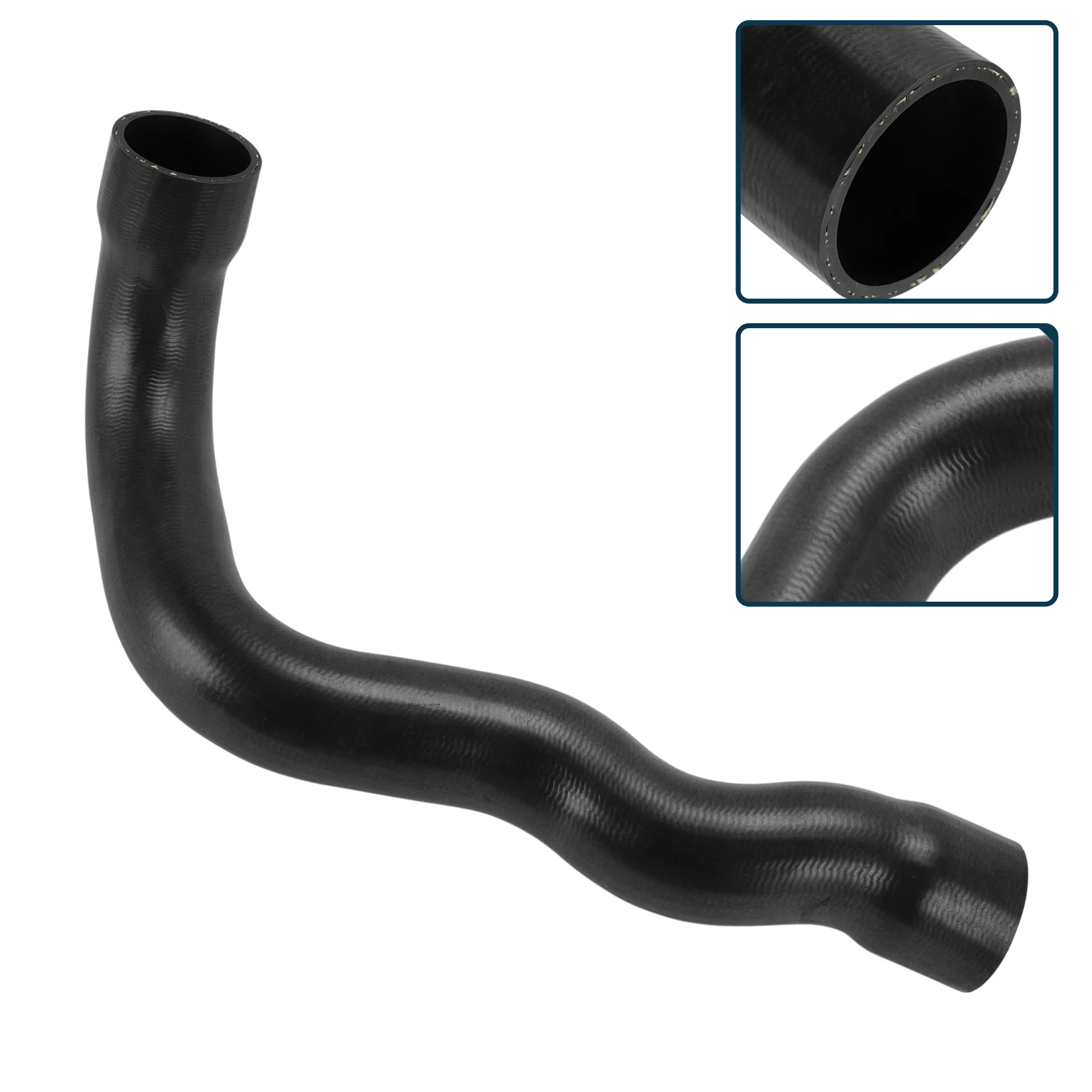 

UXCELL Intercooler Hose Heater Hose No.6385281982 for Mercedes-Benz Klasse-V W638 1997-2003 Rubber Boost Air Pipe Black 1 Pc