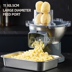 Automatic Vegetable Cutter Multifunctional Potato Carrot Dicing Machine  Food Processing Shredding Slicer