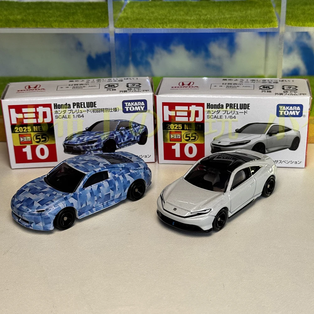 Takara Tomy Tomica no 10 Honda Prelude Casting Liga Estática Carro Veículo Diecast Metal Modo Coleção Exibição Menino Brinquedo Presente