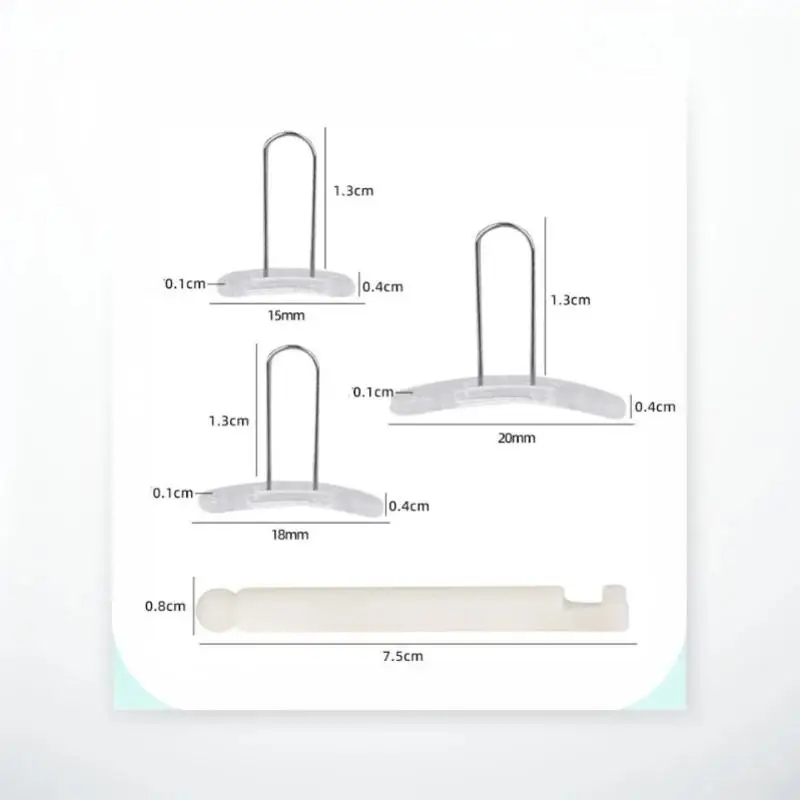 1 Set Painless Ingrown Toenail Corrector Pedicure Tools Durable for Toe Nail Recovery Foot Care Treatment