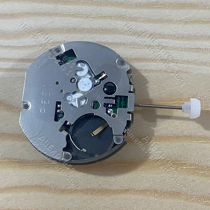 Аксессуары для часов, новый механизм Sunon PE50, шестиконтактный, одиночный календарь 2/6/10, маленькие секунды, многофункциональная кварцевая машина