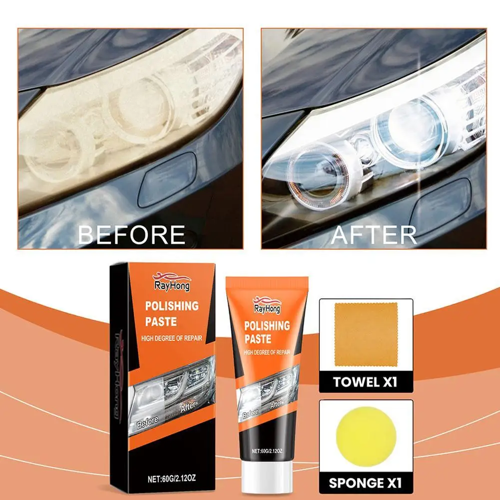 

Car Headlight Refurbishment Polishing Kits Headlamp Anti-Scratch Repair Car Care Refurbish Scratch Light Polisher