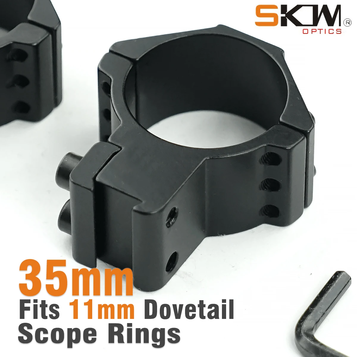 

Skwoptics-Scope Rings, Dovetail Riflescope Mount, 35mm, 11mm, A Pair of Dovetail,