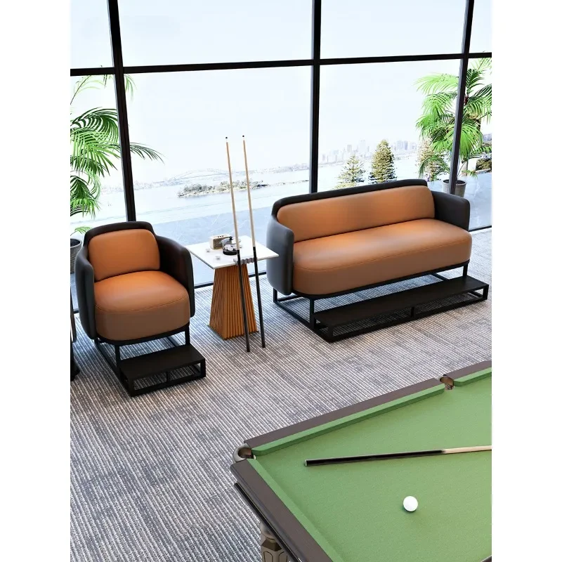 sofa  viewing chair Billiards room sitting area Billiards hall Game special viewing chair Leisure table and c