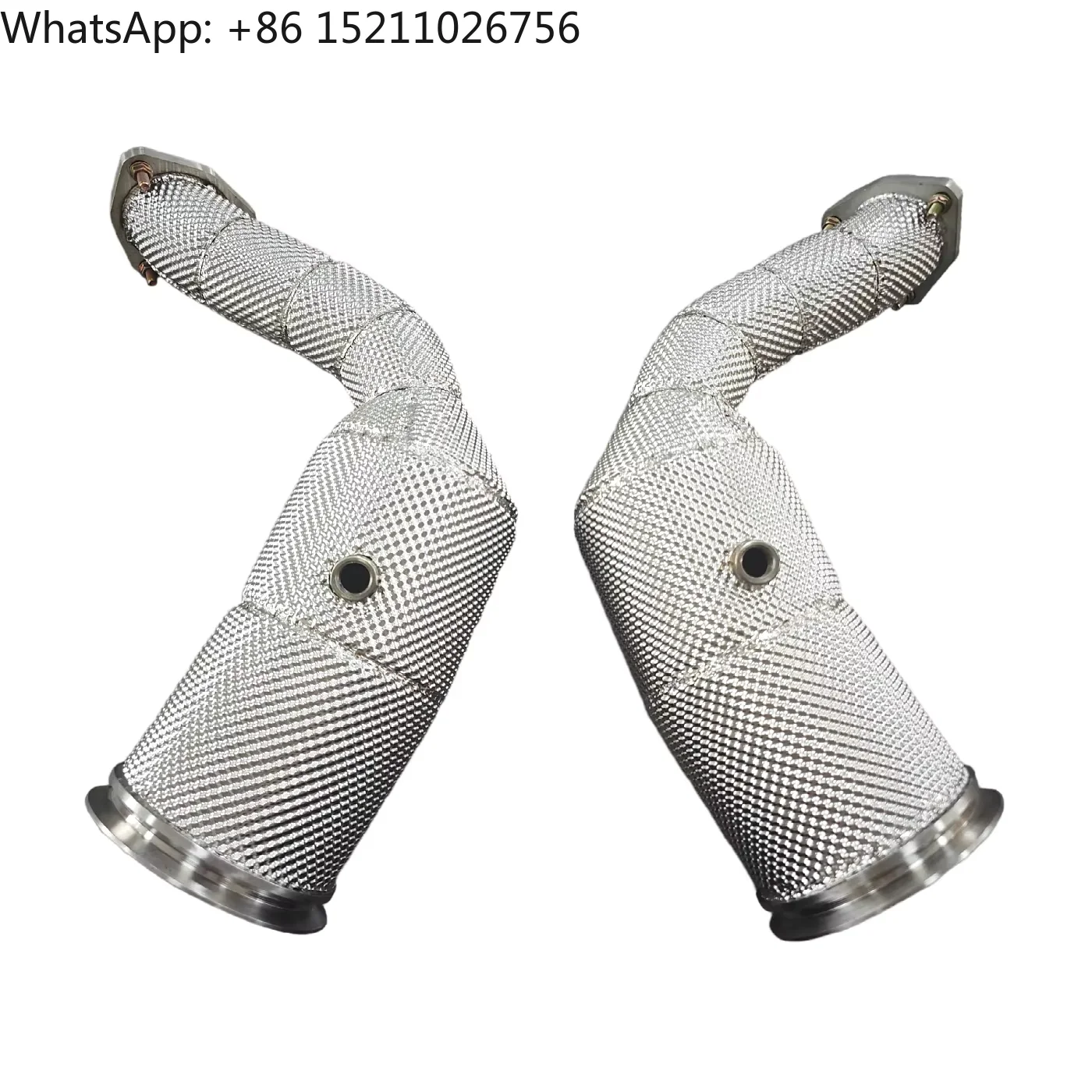 Contach Heatshield Racing Downpipe for Audi SQ7 SQ8 RSQ8