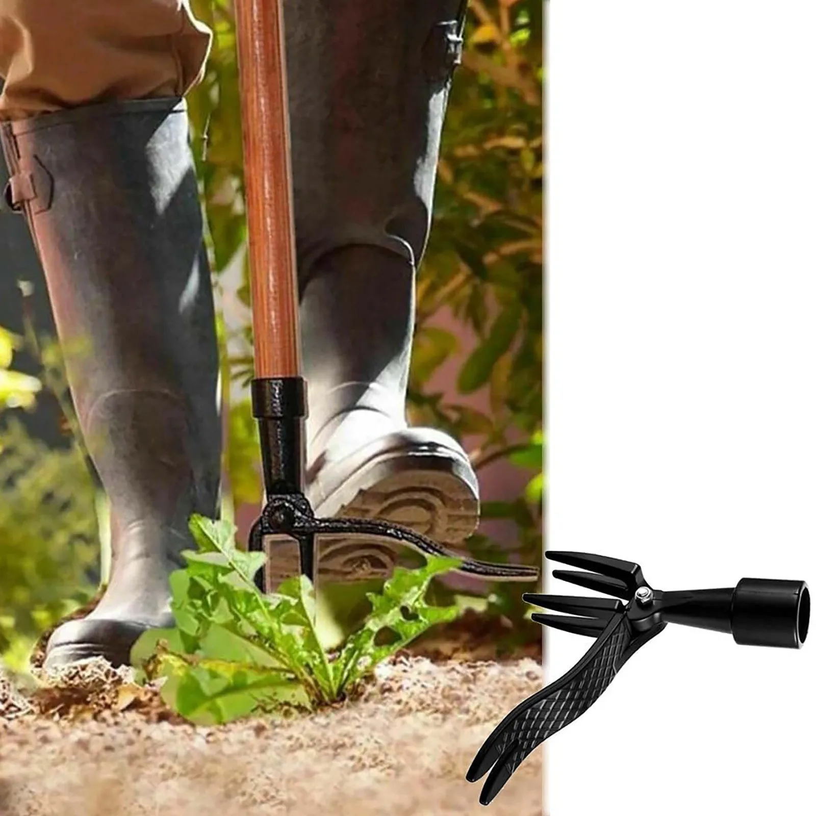 

1/2/3PCS Weed Puller Tool Weeding Head Replacement Manual Weed Remover Plastic Claw Weeder Root Remover Hand Tool For Outdoor
