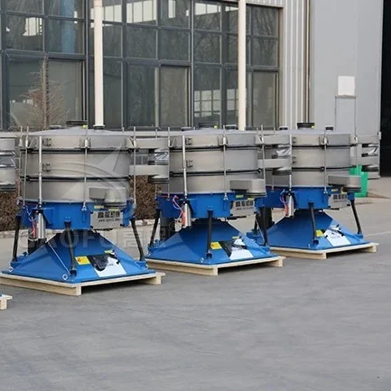 Food Grade Powder Vibro Sieivng Machine Ss 304 Tumbling Sifters Round Swing Vibration Sieve for Flour Production