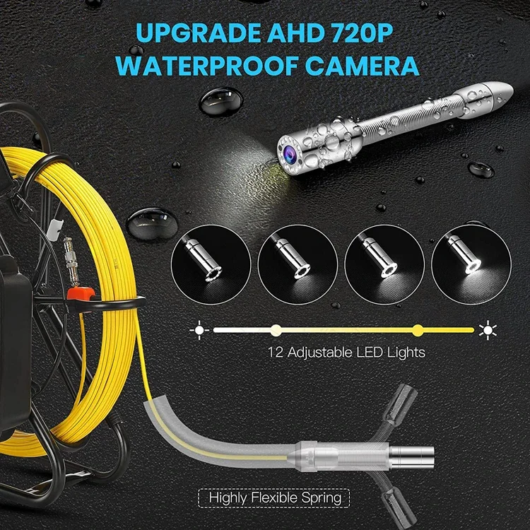 Tubo per telecamera endoscopica più venduto di alta qualità da 50 metri BS-GD26