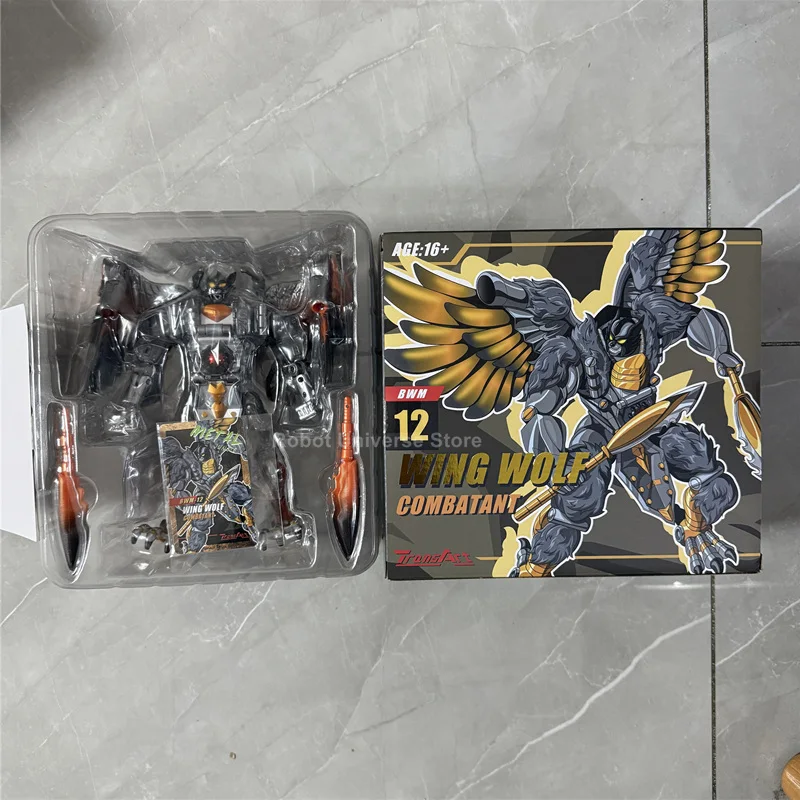 IN STOCK Transformation TransArt Toys BWM-12 BWM12 Silverbolt Lightning Beast Wars BW Machines Alloy Action Figure Robot Toys