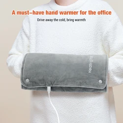 Washable Heating Pad Heat Graphene Thermostat Hand Warmer Winter Office Hand Warming Artifact Hand Warming Bag for Body 30X50CM
