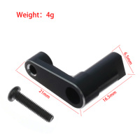 CNC Aluminum Steering Horn Arm for Tamiya SW-01 - High Precision & Lightweight Upgrade - 1/10 RC Car Parts