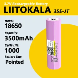 1-40pcs LiitoKala 35E-JT 3.7v 18650 3500mAh lithium battery 25A high power original power INR18650 for electrical tools