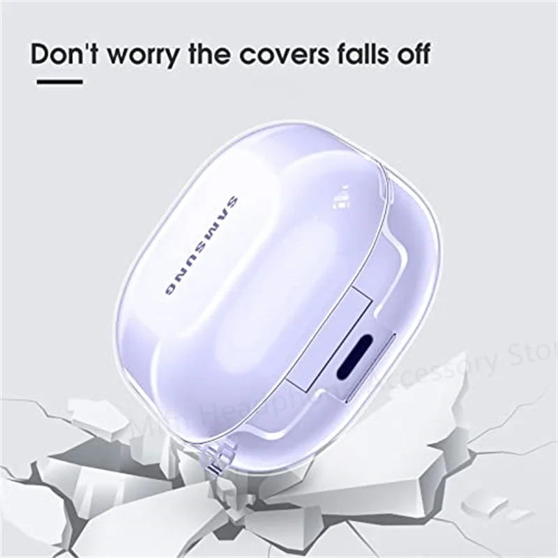 ใหม่สำหรับ Samsung Galaxy buds FE เคสซิลิโคนใสนุ่มสำหรับ Samsung buds ฝาครอบ Pro2 BUZZ 2pro Live FE funda capa