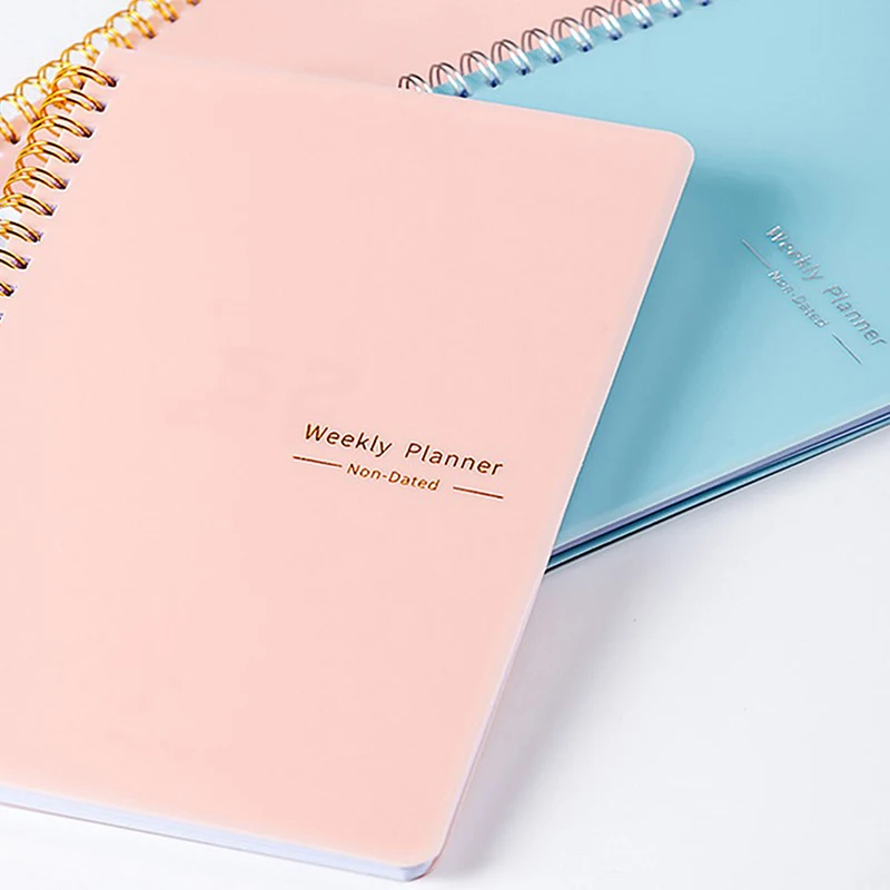 2022 A5 Agenda Planner Notebook Diary Weekly Planner Goal Habit Schedules Organizer Notebook For School Stationery Officer