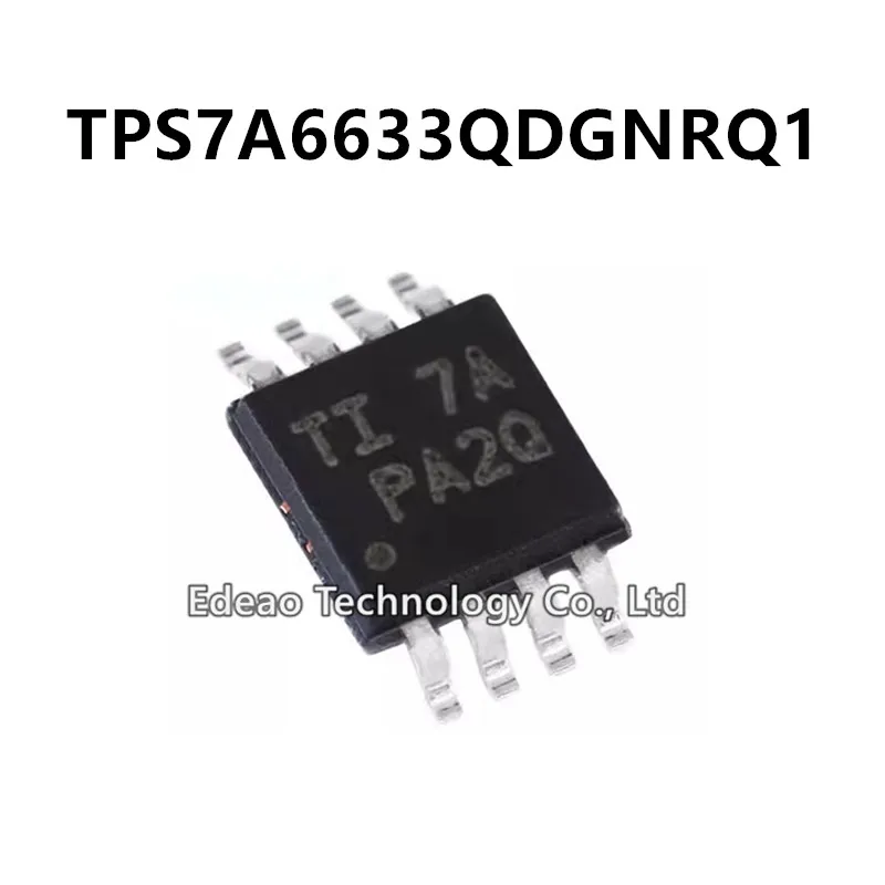 

5~50Pcs/lot NEW TPS7A6633QDGNRQ1 MSOP-8 TPS7A6633QDGNR TPS7A6633 Marking:PA2Q SMD