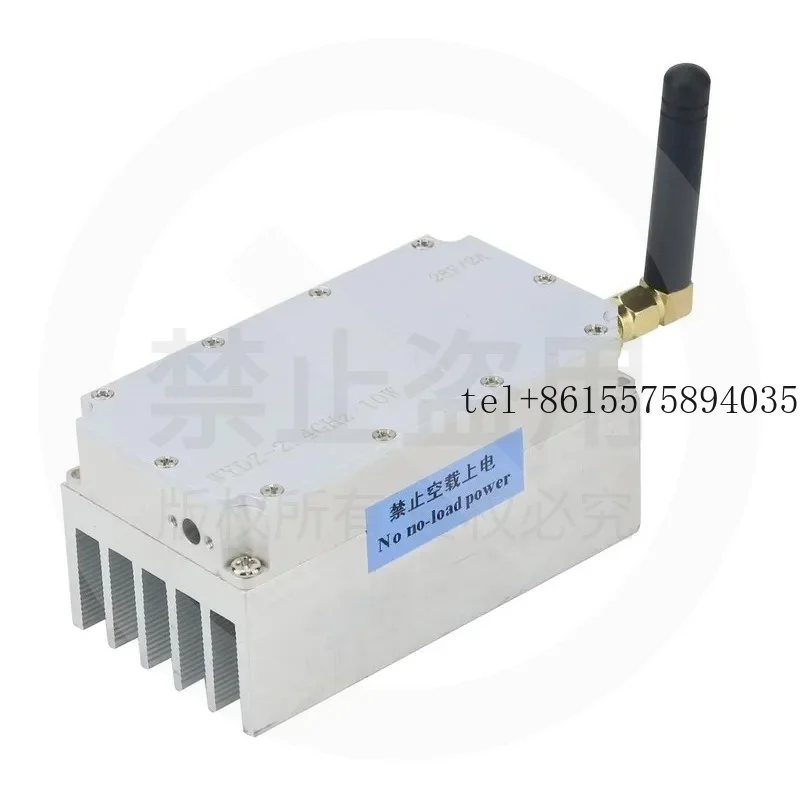 hot 2026 WYDZ-2.4GHz-10W Sweep Source WiFi Sweep Frequency Signal Source 10W Output VCO Generator with Heat Dissipation