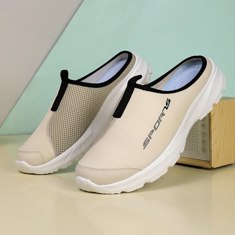 

New Men and Women Summer Sport Fashion Slippers ShoesLightweight soft-soled low-top breathable upper EVA Outsole Walking Shoes