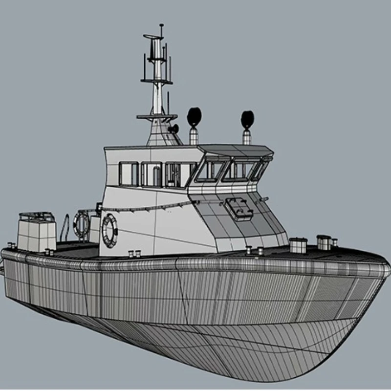 Łódź RC 67cm 1/30 Hong Kong średniej wielkości łódź zdalnie sterowana policji wodnej z pompy rozpylającej z możliwością zmiany kierunku, zestaw modelu łodzi RC, zabawka dla dorosłych.