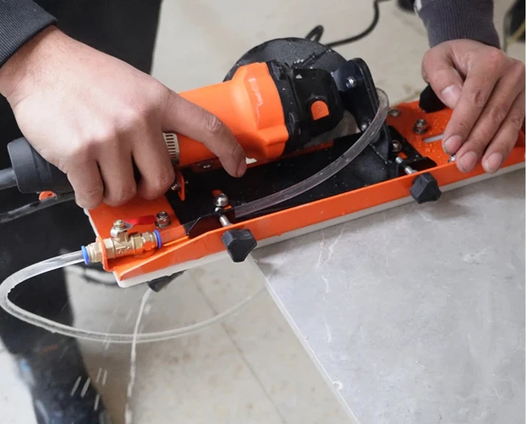 

TB-DD Portable 45 Degree Angle Grinder for Tile Chamfering, Angle Cutting, Woodworking