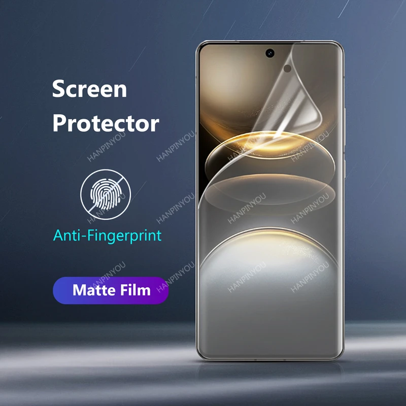 For vivo X100s X100 Ultra X90 X80 Pro Plus X90s Full Cover Matte Soft Hydrogel Film No Fingerprint Frosted Game Screen Protector