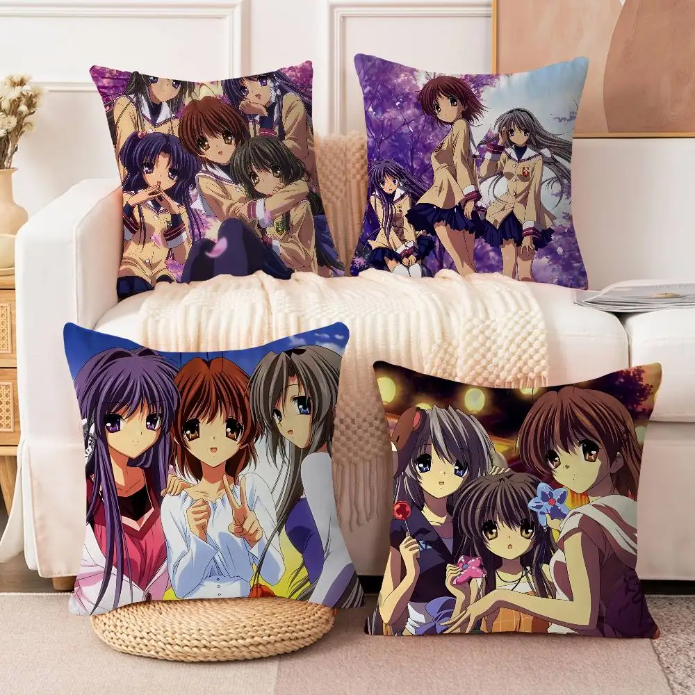 

Anime C-CLANNA Stitch Lucky Dragon pillow cover sofa cushion cover home room decoration children gift