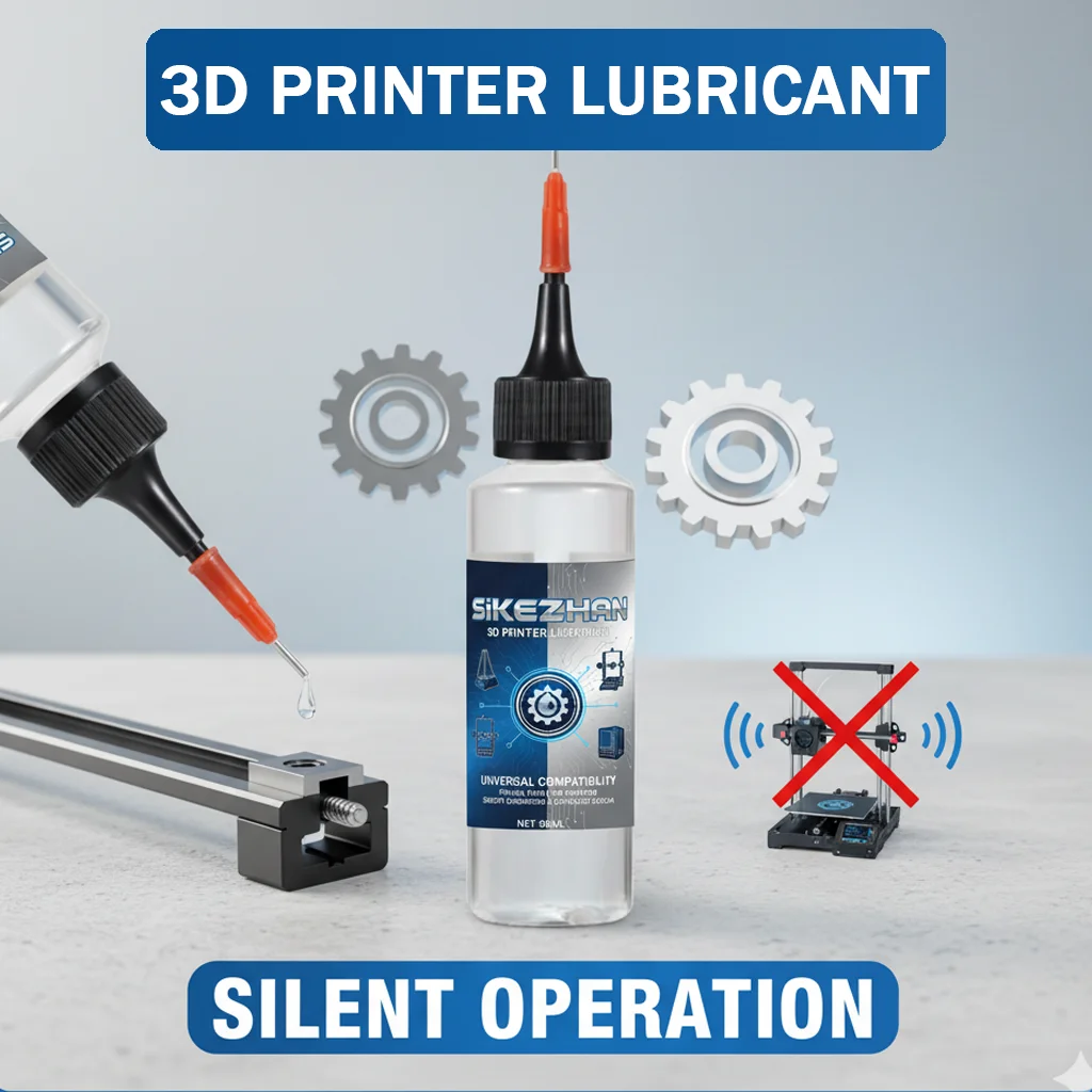 

3D Printer Lubricant Oil – Anti‑Wear and Noise Reduction Maintenance Oil for 3D Printer Rails and Moving Parts