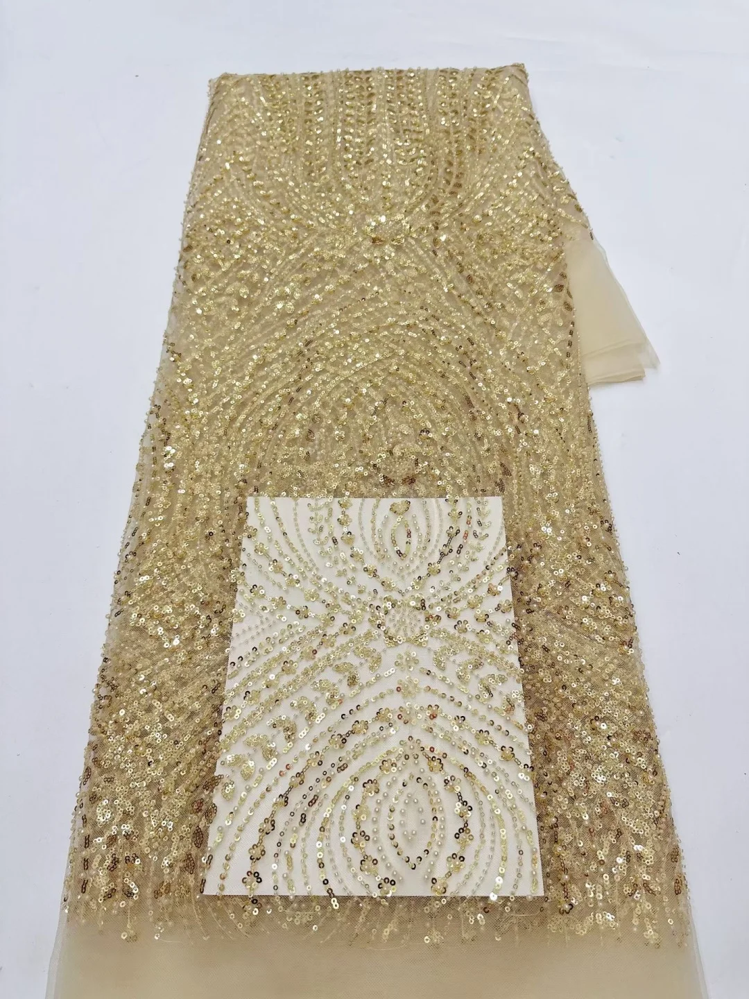 luxury-gold-african-beaded-mesh-lace-fabric-embroidery-sequins-french-tulle-lace-for-nigerian-wedding-party-dress-5-yards